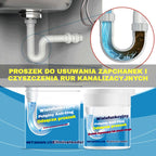 🚿💨【Oferta 50% taniej】Wielofunkcyjny, skuteczny proszek do czyszczenia rur odpływowych, zapobiega zatorom