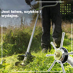 ⏰Oferta ograniczona czasowo🔥✨【Kup 1, drugi gratis】 Wymienna głowica tnąca do kosiarki/podkaszarki – stalowa głowica do koszenia trawy 🌿✂️⚙️