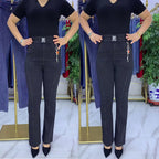 👖【M-4XL】Wiosna 2026 Nowe damskie jeansy ze stretchem i wysokim stanem