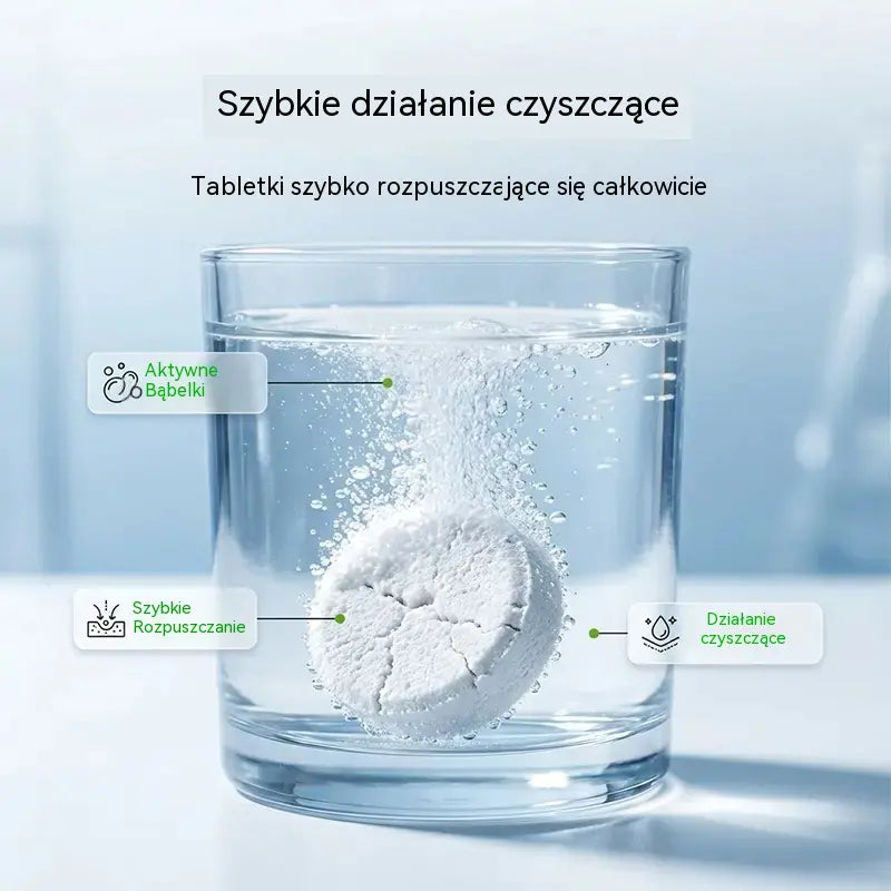 【Kupte 1, získejte 1 zdarma】Uniwersalne tabletki do czyszczenia kostkarki do lodu – odkamienianie, dezodoryzacja, czyszczenie i konserwacja