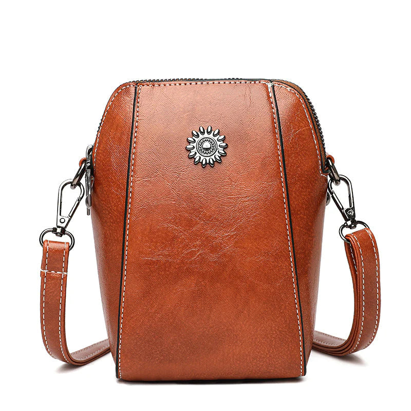 50% zniżki! ✨ Miękka skórzana mini torebka na ramię