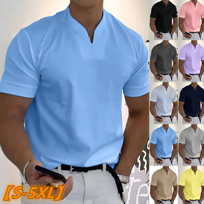 45% OFF【S-5XL】2026 Letnia męska koszula z krótkim rękawem, bawełniana i rozciągliwa