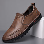 🏆45% OFF👞【39-44】2026 Męskie buty sportowe na co dzień, wykonane z prawdziwej skóry, z miękką podeszwą, antypoślizgowe, oddychające