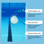 🔥【Kup 1, otrzymaj 1 gratis】🏊‍♀️💧Tabletki do czyszczenia basenu, zapewniają czystą i przejrzystą wodę