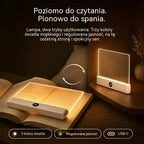 📚💡 Lampka do czytania LED z klipsem | Lampka nocna do łóżka, do nauki i czytania