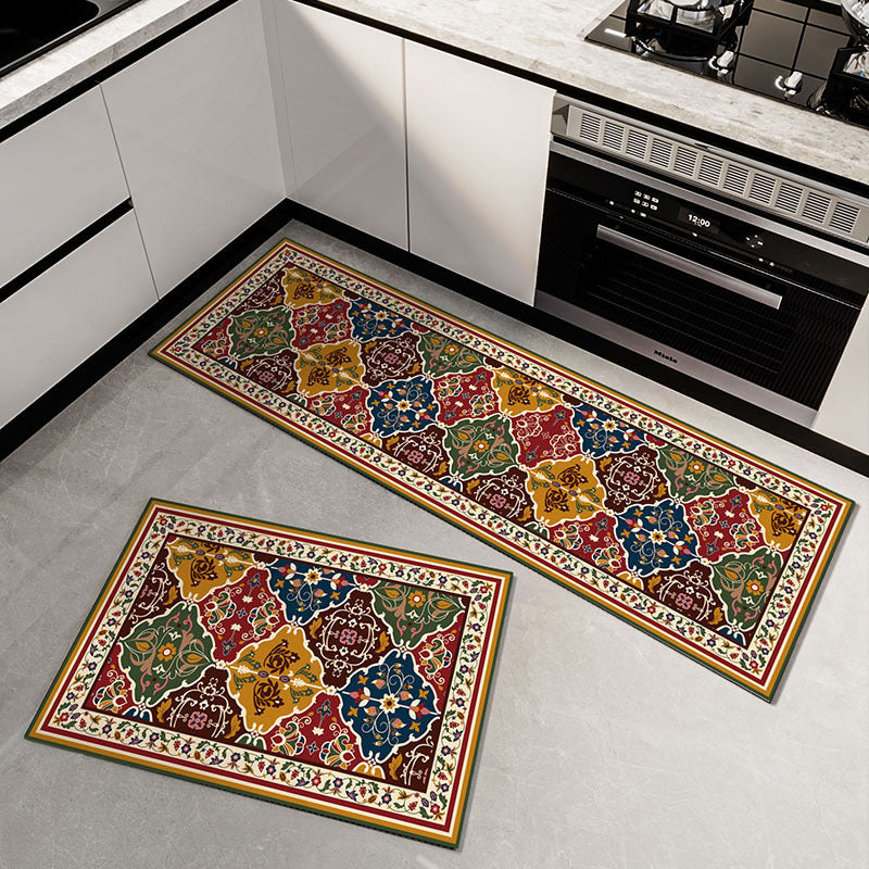 【40*60+40*120cm】De uso común en casa🔥Alfombrilla superabsorbente