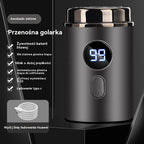 🔥Najlepsza Oferta: RABAT 50% 🔥Mocna Mini Elektryczna Golarka Męska z Cyfrowym Wyświetlaczem