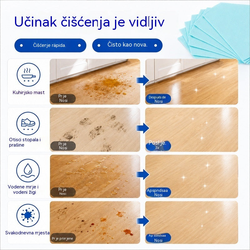 💦🏡【3 opakowania, łącznie 90 tabletek】Wodne rozpuszczalne chusteczki do czyszczenia podłóg