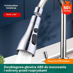 🔥 [50% OFF -Oferta ograniczona czasowo] 🚰🔥 Obrotowa (360°) nakładka na kran