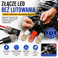 🥳 50% zniżki! ⏰ 【1000 sztuk w magazynie】Złącze kablowe bez zdejmowania izolacji, z blokadą klamrową, bezpiecznym zamknięciem i powłoką antypoślizgową ⚡️
