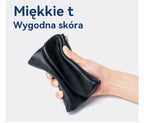 🔥Portfel uniseks o prostym designie z prawdziwej skóry, dużej pojemności, z ochroną RFID🔥