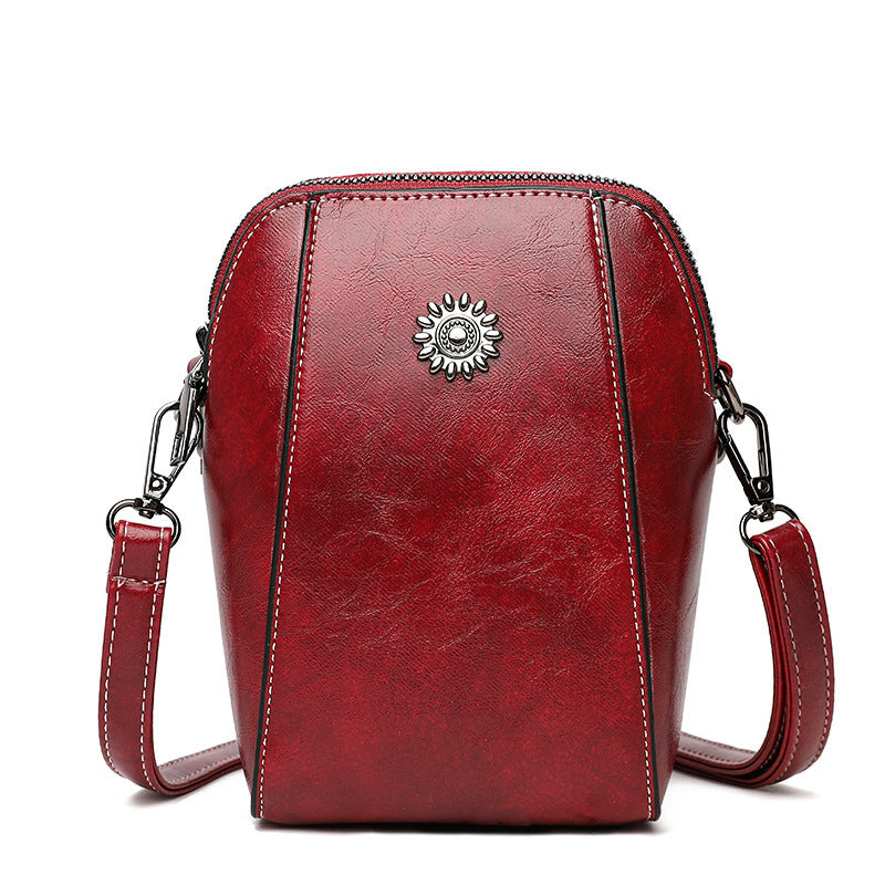 50% zniżki! ✨ Miękka skórzana mini torebka na ramię