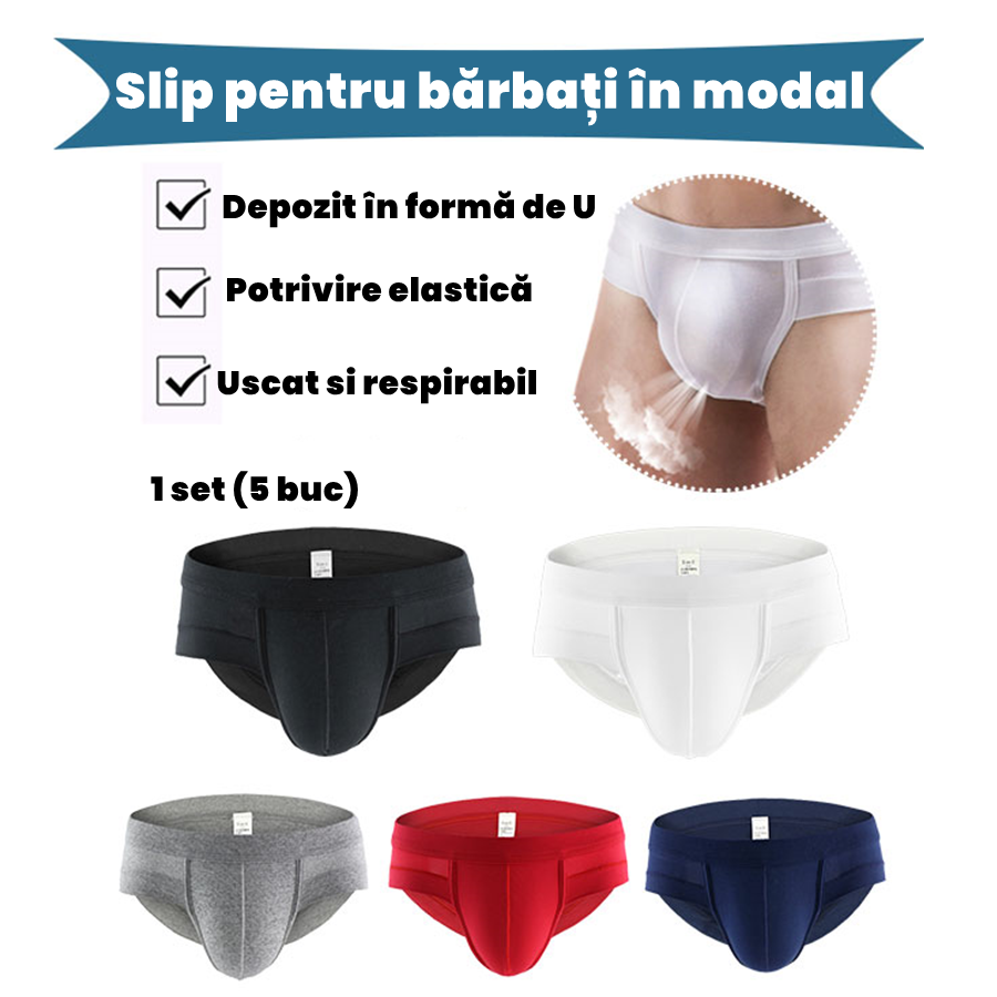 🔥Gorąca wyprzedaż 50% zniżki🔥🔥Oferta ograniczona czasowo🔥【5 sztuk】Męskie spodenki modalowe, kieszeń 3D