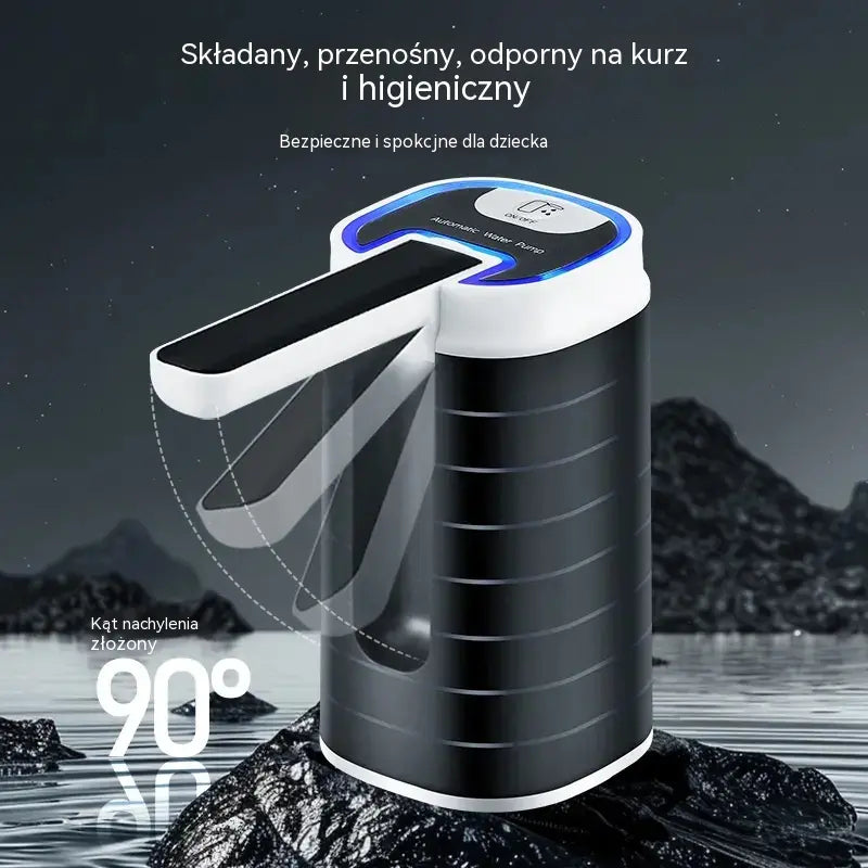 🥳50% taniej🔥🚰Składany dozownik wody z pompką oczyszczającą