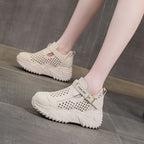 👟【35-40】Nowe sandały damskie z grubą podeszwą, wydrążone, 2026