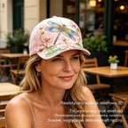 🧢Modna czapka klasy premium z haftem 3D, ochroną przeciwsłoneczną i daszkiem