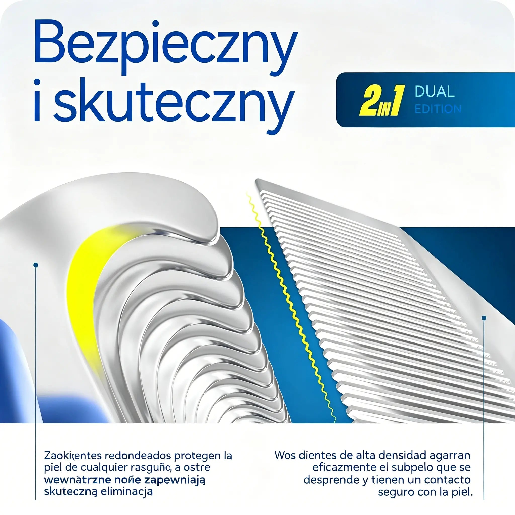 🐾🐱【Kup 1, a 1 dostaniesz gratis!】 Szczotka do usuwania sierści zwierząt domowych: ✨dwustronna, zaokrąglona główka szczotki szybko rozczesuje i usuwa luźną sierść, nie uszkadzając przy tym skóry Twojego pupila💖