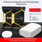 【10 sztuk za 99 zł】🔧 Biała wodoodporna szpachlówka uszczelniająca – naprawia otwory, ściany i rury klimatyzatorów 💧🏠
