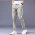 💖👖Oferta w połowie ceny🎈【M-5XL】2026 Męskie spodnie z lodowego jedwabiu – luźny i elastyczny krój