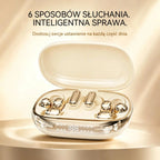 Słuchawki douszne bezprzewodowe GT699S 6 w 1 z wieloma stylami i etui awaryjnym ✨