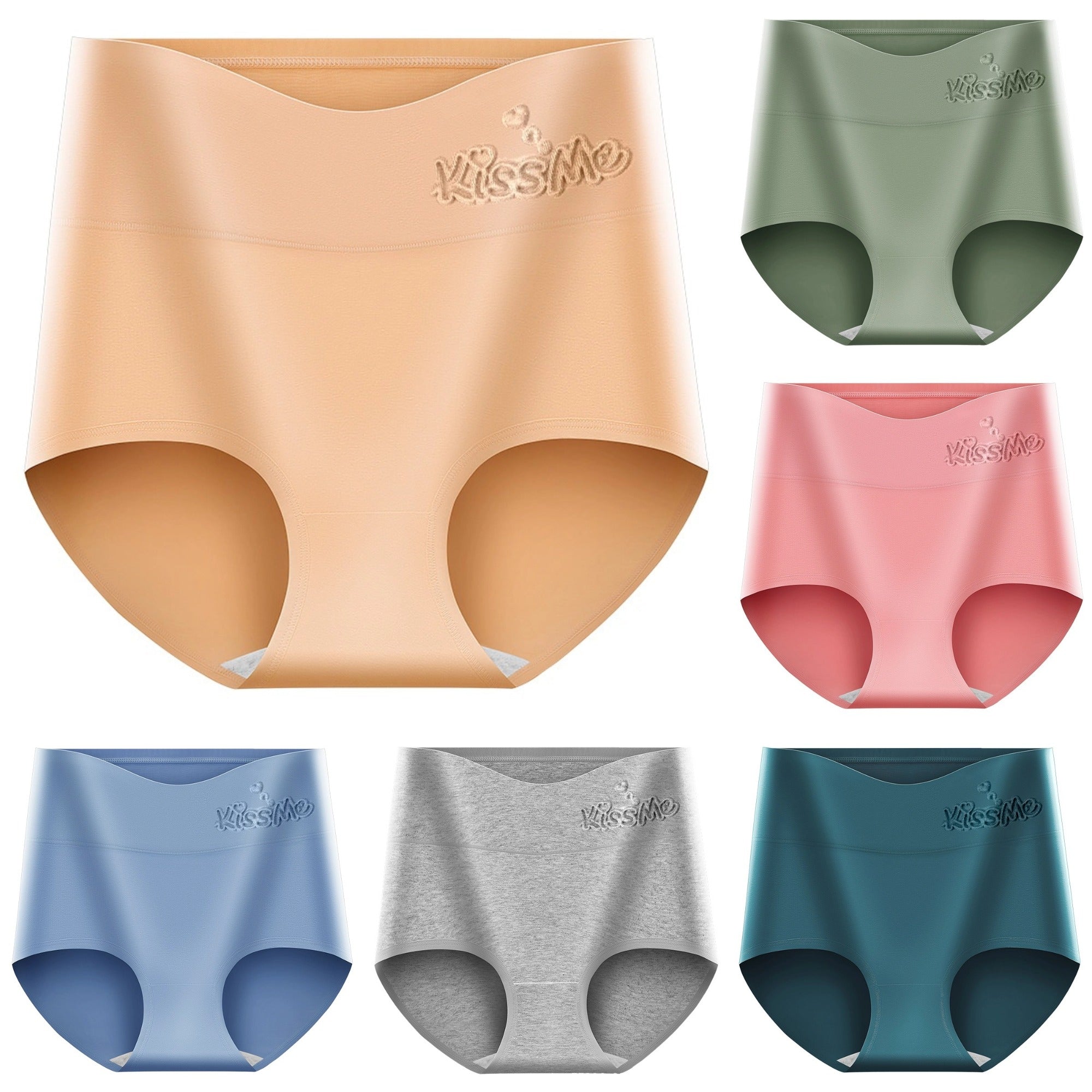 💖Ostatni dzień z 50% rabatem -Pas z wysokim stanem podnoszący pośladki, wykonany z wysokiej jakości bawełny✨️ (45-105 kg)