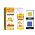 Spray do polerowania drewna z woskiem pszczelim 120 ml (zawiera gąbkę i ręcznik) do pielęgnacji mebli, zapobiegania pęknięciom i ochrony farby.