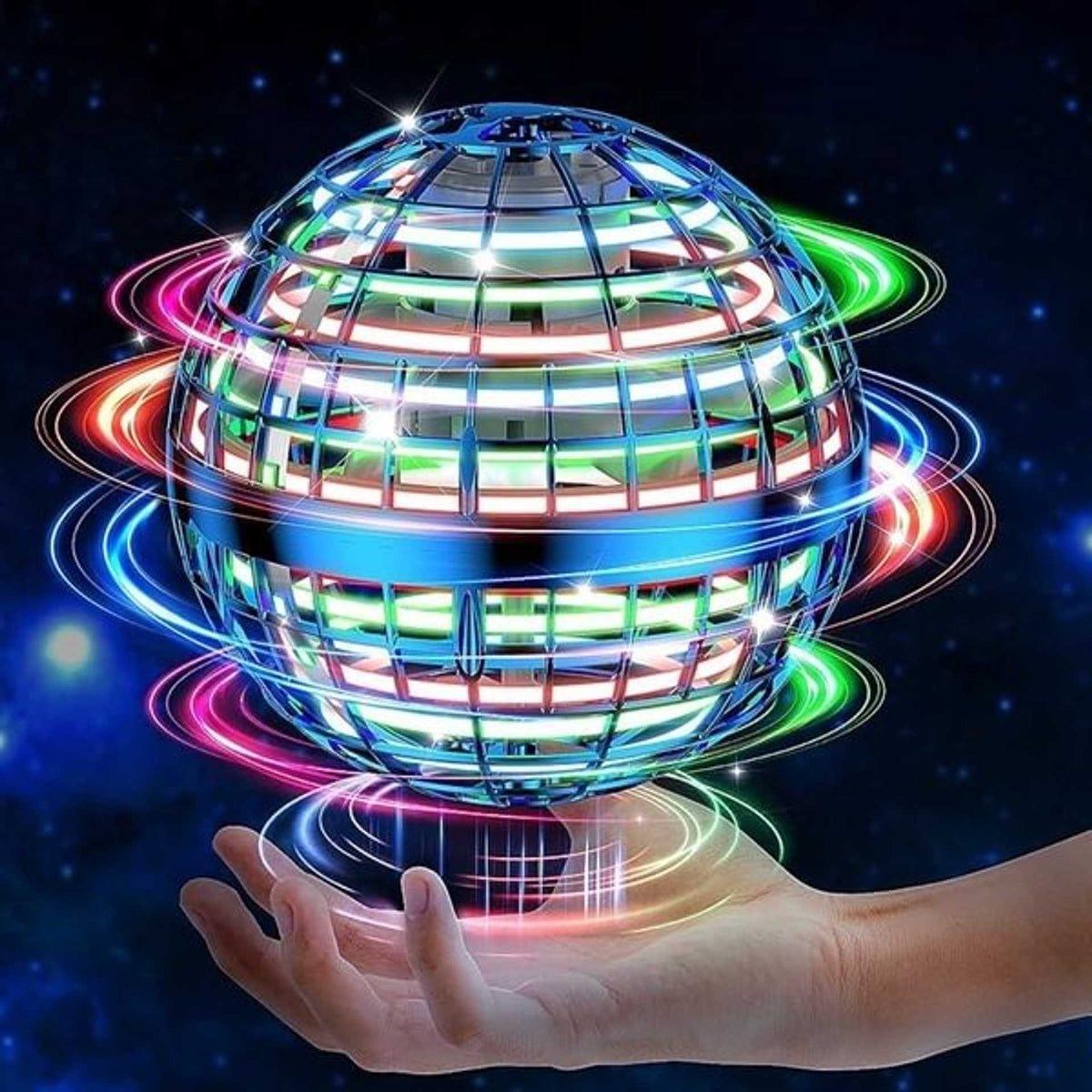 🛸🚀 Tylko 99 zł! ✨ Inteligentna latająca kula LED – świeci, lata i wraca do Twojej ręki!