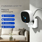 🏠 Kamera WiFi HD do domu z nocnym podglądem i alarmem w telefonie