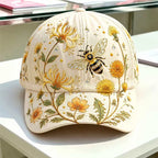 🧢Modna czapka klasy premium z haftem 3D, ochroną przeciwsłoneczną i daszkiem