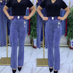 👖【M-4XL】Wiosna 2026 Nowe damskie jeansy ze stretchem i wysokim stanem