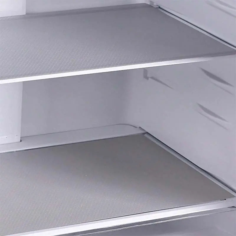 Wodoodporne maty ochronne na półki lodówki — Antypoślizgowe, łatwe do czyszczenia i odpowiednie do kontaktu z żywnością — Pomagają utrzymać półki w czystości i porządku