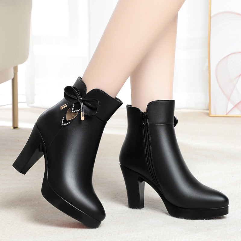 ✨👢【34-41】Nowy model wprowadzony na rynek! Modne i eleganckie damskie buty ze skóry naturalnej