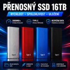 🏆Časově omezená nabídka⚡ 🔥16TB přenosný mini SSD disk typu C s vysokou kapacitou